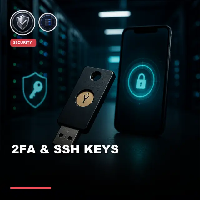 I Will Configure 2FA, Key-Only SSH, and Disable Root Login