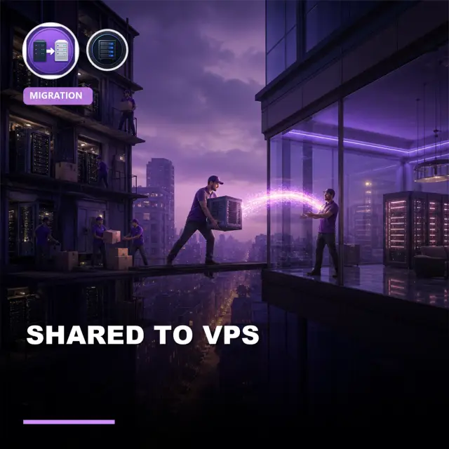 I Will Move Your Website From Shared Hosting to a VPS