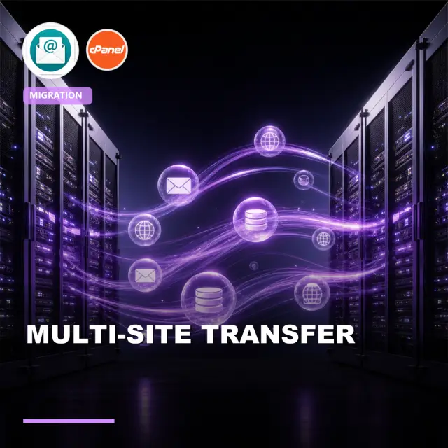 I Will Transfer Multiple Domains, Emails, and Databases