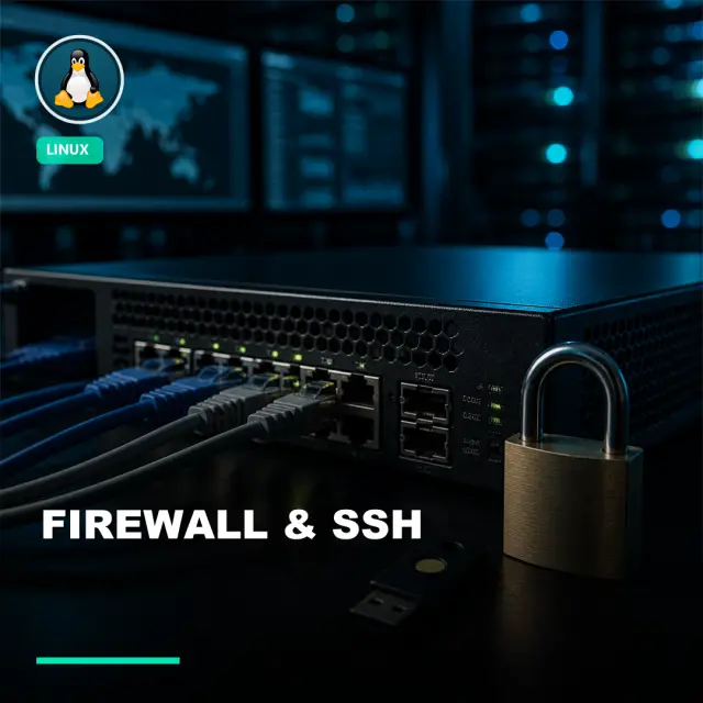 I Will Configure Linux Firewall, SSH, and User Access Securely