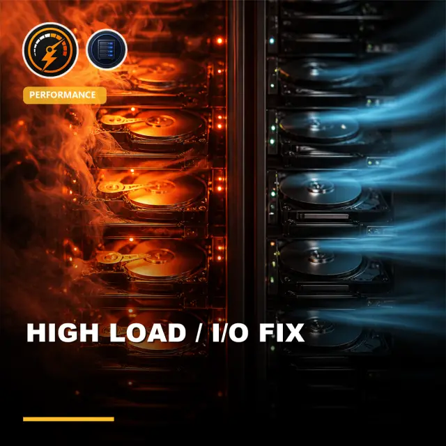 I Will Reduce Server Load and Fix High I/O Wait